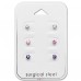 Round - 316L Surgical Grade Stainless Steel Steel Jewellery Sets A4S29035
