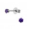 Zirkonia: Amethyst 