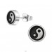 Yin Yang - Chirurgicka nehrdzavejúca ocel Puzetové náušnice z ocele A4S28846