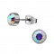 Crystal: White Aurora Borealis