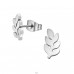 Plant - 316L Surgical Grade Stainless Steel Steel Ear Studs A4S29802