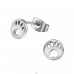 Paw Wydruku - 316L stal chirurgiczna grade Kolczyki sztyfty ze stali A4S29816