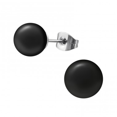 8mm Perla Sintetica - Grad chirurgical 316L din oțel inoxidabil Cercei cu șurub din oţel inoxidabil A4S31874