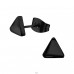 Ein Dreieck - Chirurgischer 316L-Edelstahl Stahl-Ohrstecker A4S32375