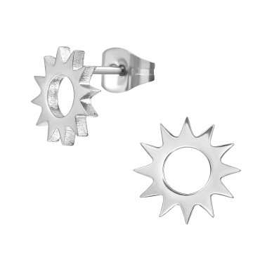Soare - Grad chirurgical 316L din oțel inoxidabil Cercei cu șurub din oţel inoxidabil A4S45524