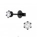 Round 4mm - 316L Surgical Grade Stainless Steel Steel Ear Studs A4S48209