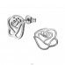 Rose Flower - 316L Surgical Grade Stainless Steel Steel Ear Studs A4S48972