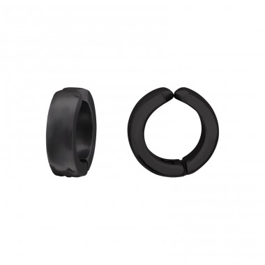 Einfache Ohrringe - Ohrringe aus chirurgischem Edelstahl 316 L aus Stahl A4S32610
