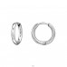 10mm Huggies - 316L Surgical Grade Stainless Steel Steel Earrings A4S49108