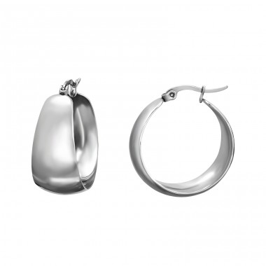 Hoops 25mm - Grad Chirurgical 316L Din Oțel Inoxidabil Cercei Din Oţel Inoxidabil A4S49785