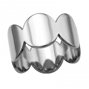 Spojené kruhy - 316L Chirurgická Nerezová Ocel Prsteny Z Oceli A4S50424