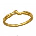 Twist Gold Plated - 316L Surgical Grade Stainless Steel Steel Rings A4S50430