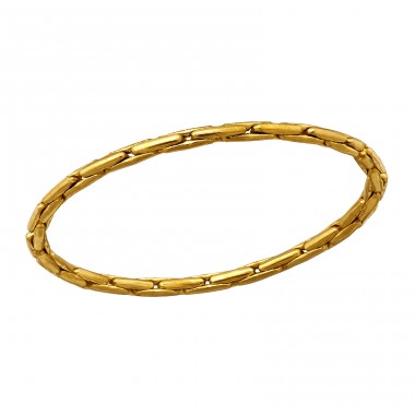 Vzorkovaný pozlacený - 316L Chirurgická Nerezová Ocel Prsteny Z Oceli A4S50440