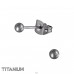 3mm Ball - Titanium Titan Ear Studs A4S33175