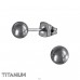 5mm Piłka - Tytan Titanium Ear Studs A4S33177