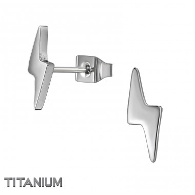 11mm Piorun - Tytan Kolczyki z tytanu A4S49892