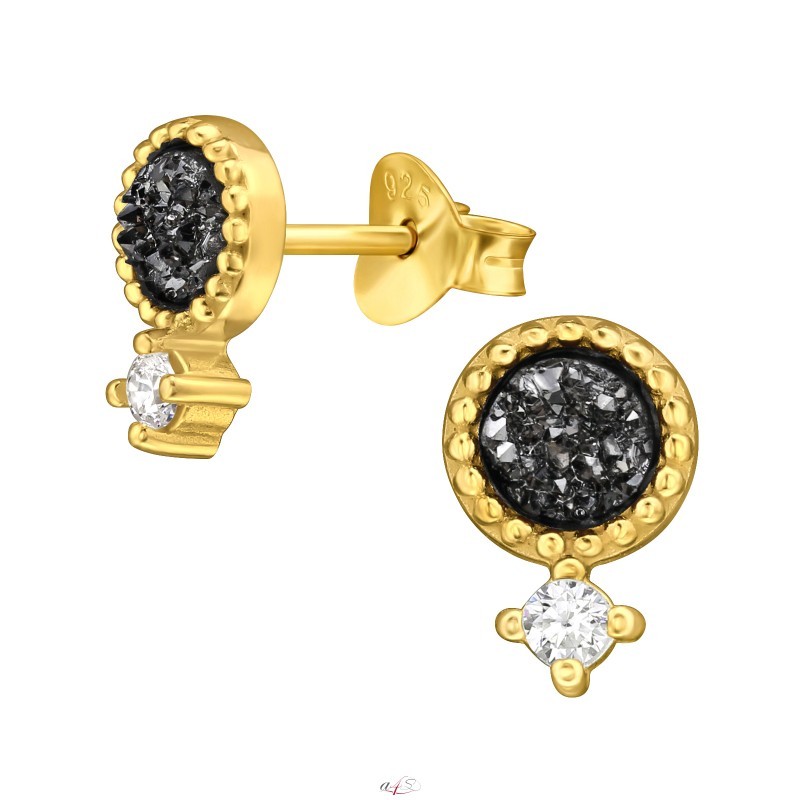 Female symbol outlet earrings studs