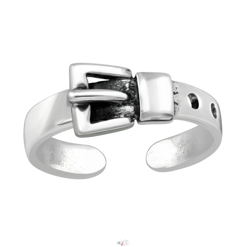 Belt 925 Sterling Silver Toe Rings