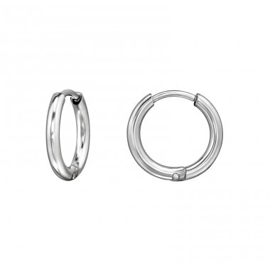 Surgical grade stainless steel hoop earrings on sale