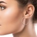 55 mm Hoops - 925 Sterling Silver Ear Hoops A4S50385