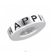 Happiness - 925 Sterling Silver Beads with Zirconia or Crystal A4S14934
