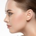 Crescent with Zirconia - 925 Sterling Silver + 316 Surgical Steel Ear Tunnels & Plugs A4S49633