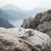 Crescent with Zirconia - 925 Sterling Silver + 316 Surgical Steel Ear Tunnels & Plugs A4S49633