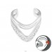 Plain - 925 Sterling Silver Ear Cuffs and Ear pins A4S40405