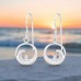 12 mm Wave - 925 Sterling Silver Plain Earrings A4S50318