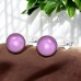 Round - 925 Sterling Silver Ear Studs with Pearls A4S21880