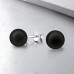 Round - 925 Sterling Silver Ear Studs with Pearls A4S21880