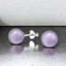 Round - 925 Sterling Silver Ear Studs with Pearls A4S21880
