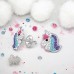 Unicorn with Screw Back Ear Studs - 925 Sterling Silver Screw Back Ear Studs A4S49318