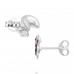 Tucan cu cristale - Argint 925 Cercei Cu Surub Colorati A4S49537