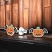 Dovleac de Halloween cu cristale - Argint 925 Cercei Cu Surub Colorati A4S49531