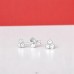 Ball triangle - 925 Sterling Silver Plain Ear Studs A4S38341