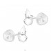 Unicorn with glitter - Premium - 925 Sterling Silver Ear Studs With Enamel Colors A4S39743