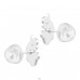 Unicorn - Premium - 925 Sterling Silver Ear Studs With Enamel Colors A4S39744