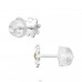 Flower - premium* - 925 Sterling Silver Premium Children Ear Studs A4S47239