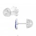 Cercei labuta caine cu cristale - Premium* - Argint 925 Cercei Premium Pentru Copii A4S47248