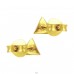 Triangle - 925 Sterling Silver Plain Ear Studs A4S25278