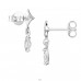 Marchiza stralucitoare cu zirconiu - Argint 925 Cercei Cu Zirconiu Și Șurub A4S50064