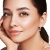 Bar With Dangling Heart - 925 Sterling Silver Ear Studs With Zirconia Stones A4S49524