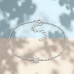 Sparkling Star with Zirconia - 925 Sterling Silver Bracelets With Silver Chain A4S49095