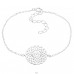 Mosaic - 925 Sterling Silver Bracelets With Silver Chain A4S43760