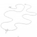 Cross - 925 Sterling Silver Necklace without stones A4S18463