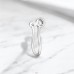 2mm kulatý zirkon - Šperkovní Stříbro 925 Nose A4S49391