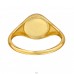 Golden Flower - 925 Sterling Silver Basic Rings A4S49096