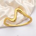 Golden Wave - 925 Sterling Silver Basic Rings A4S49744
