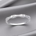 Bamboo with Zirconia - 925 Sterling Silver Rings With Stones A4S49898